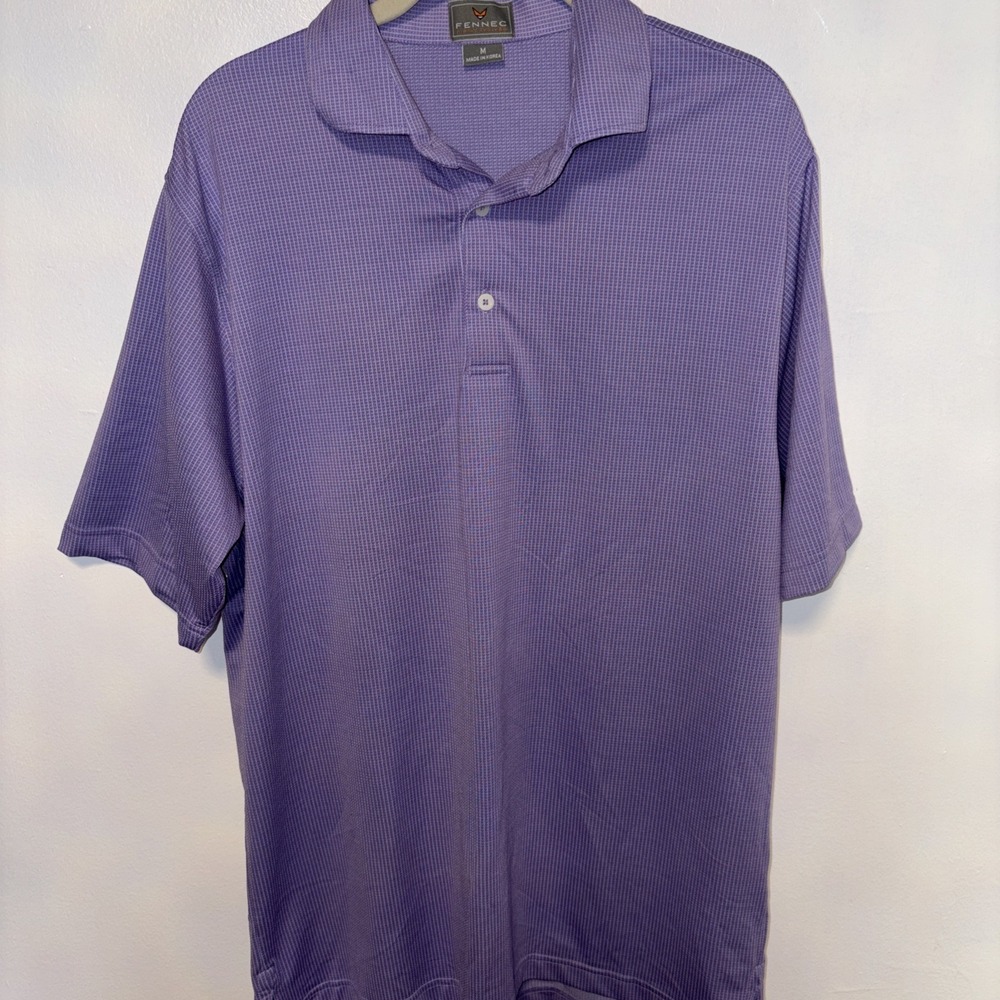 Fennec Performance Stretch Lightweight‎ Cotton/Spandex Med Shirt Purple